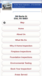 Mobile Screenshot of elkohomeinspector.com